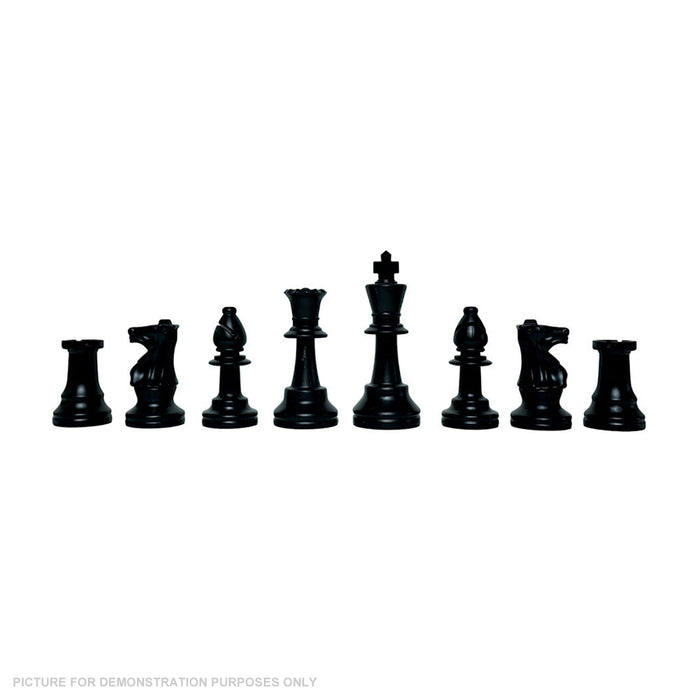 LPG Classics Club Chess Set - Black Woodgrain