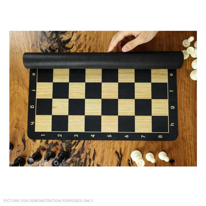 LPG Classics Club Chess Set - Black Woodgrain