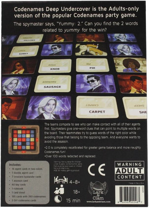 Codenames Deep Undercover V2.0