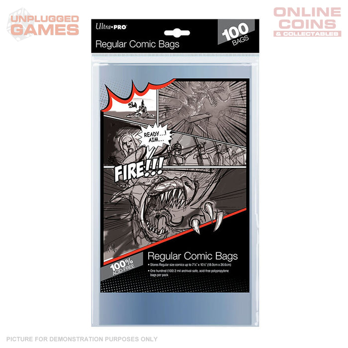 ULTRA PRO Comic Accessories - Regular Size Bags