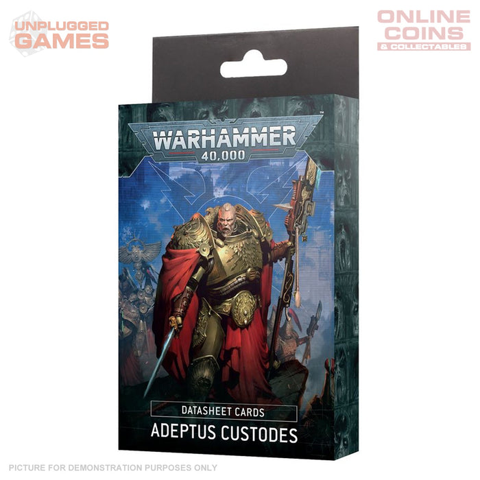 Warhammer 40,000 - Datasheet Cards - Adeptus Custodes