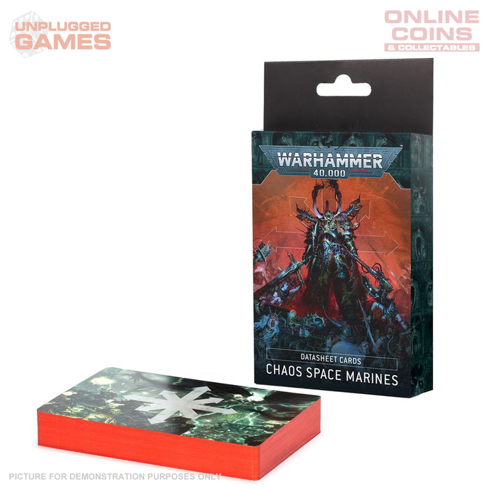 Warhammer 40,000 - Datasheet Cards - Chaos Space Marines