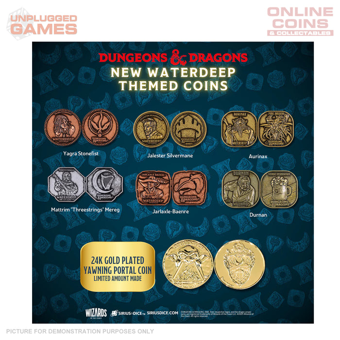 Dungeons & Dragons The Yawning Treasure Portal Pack: Waterdeep Collection | Sirius Dice