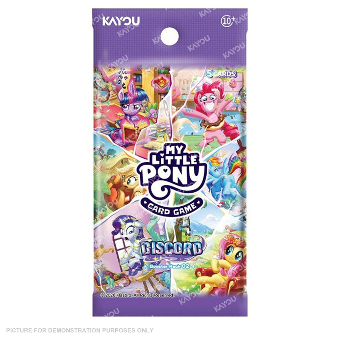 My Little Pony TCG: Series 2 Discord Foil Booster BOX (LIMIT 1)
