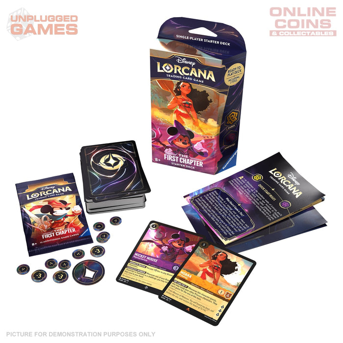 Lorcana - Series 1 - DLC The First Chapter - Starter Deck - PRE-ORDER