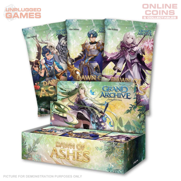 Grand Archive TCG Dawn of Ashes Booster Box (Alter Edition) Box of 24 Boosters