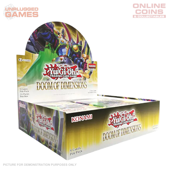 Yu-Gi-Oh! - Doom of Dimensions SEALED Booster Box (24 Packs)