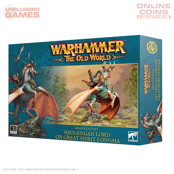 Warhammer The Old World - Shugengan Lord on Great Spirit Longmar