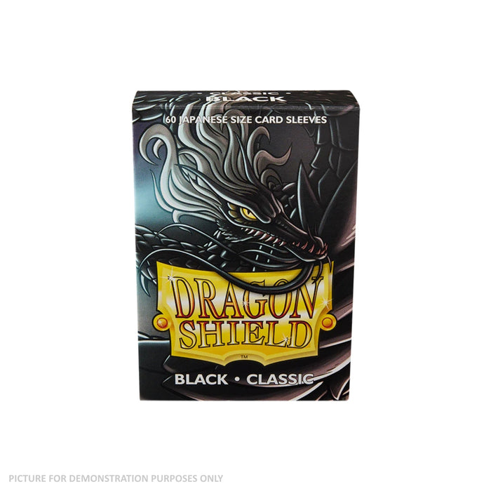 Dragon Shield 60 Japanese Size Card Sleeves - Classic Black