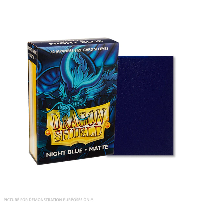 Dragon Shield 60 Japanese Size Card Sleeves - Matte Night Blue