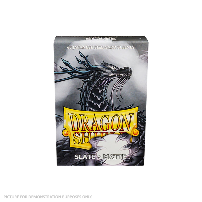 Dragon Shield 60 Japanese Size Card Sleeves - Matte Slate