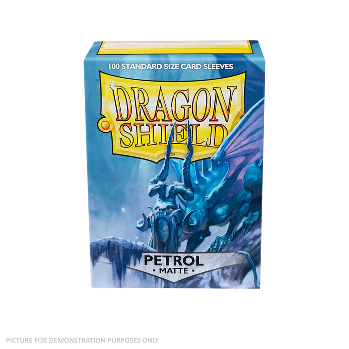 Dragon Shield 100 Standard Size Card Sleeves - Matte Petrol