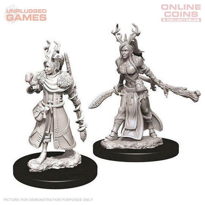 Dungeons & Dragons Nolzurs Marvelous Unpainted Miniatures - Female Human Druid