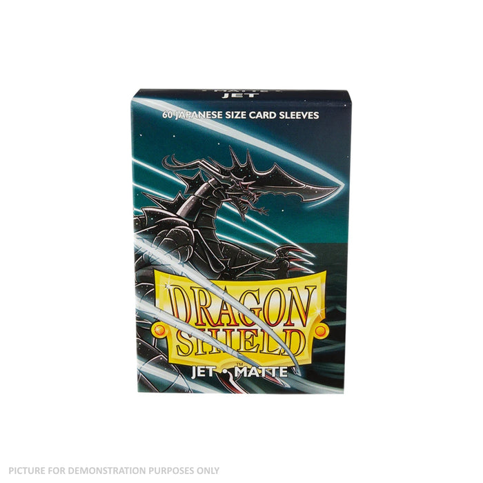 Dragon Shield 60 Japanese Size Card Sleeves - Matte Jet