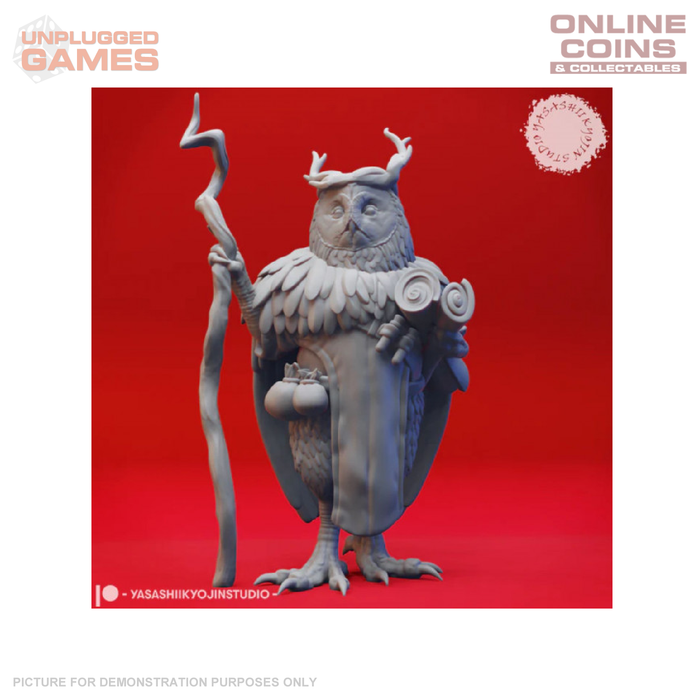 YKS Miniatures - Owlin - Druid (M)