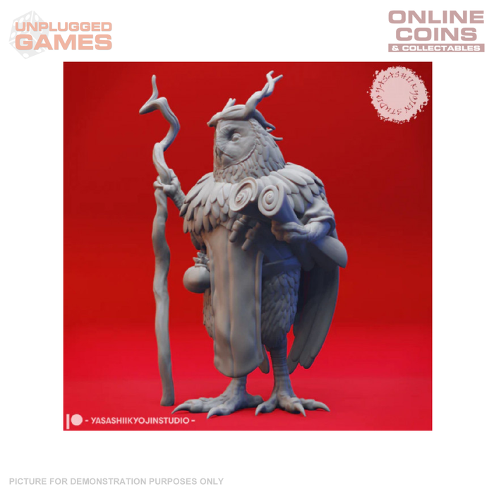 YKS Miniatures - Owlin - Druid (M)