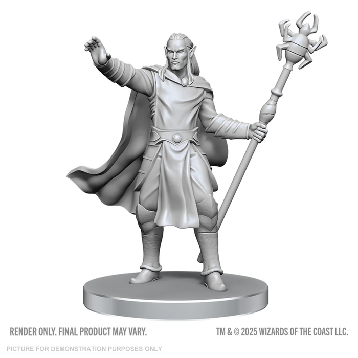 D&D Nolzur's Marvelous Miniatures - Drow Mage & Yochlo