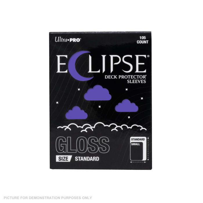 Ultra Pro - ECLIPSE Gloss Standard DECK PROTECTOR Sleeves: Royal Purple - 105ct