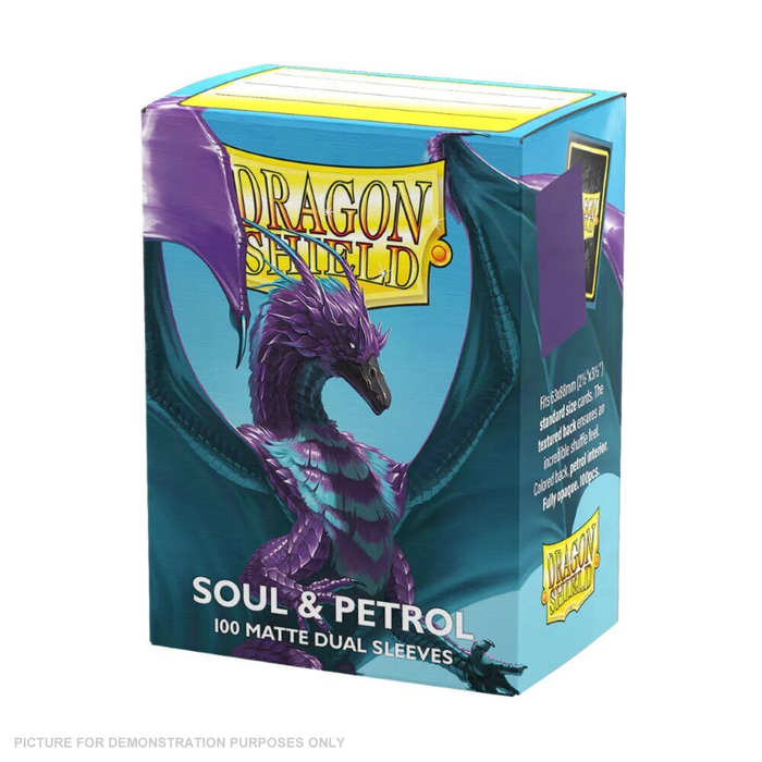 Dragon Shield: Sleeves - Matte Dual - Soul & Petro