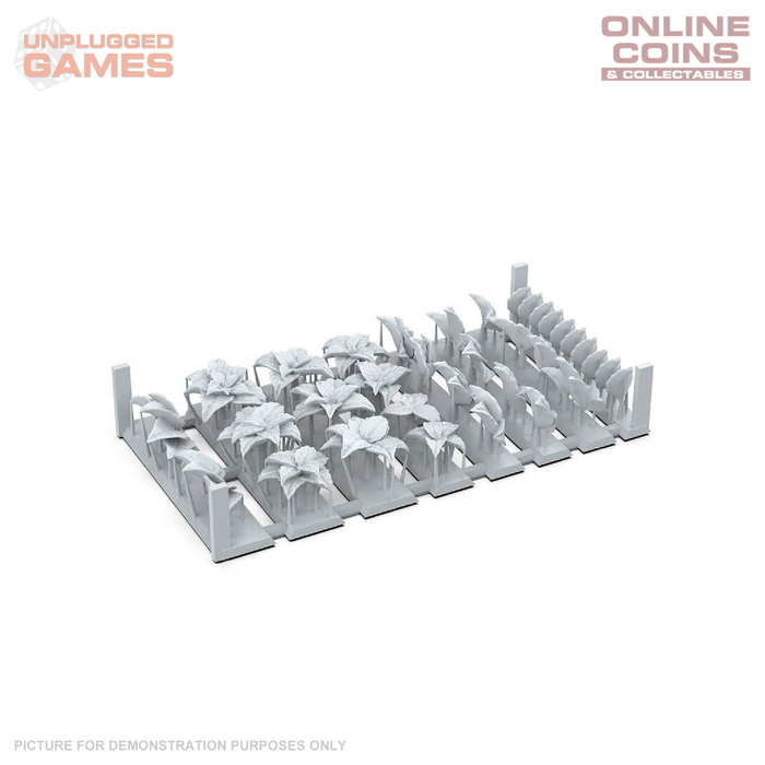 AK Interactive - Basing Bits - Forest Leaves - 35 Pieces