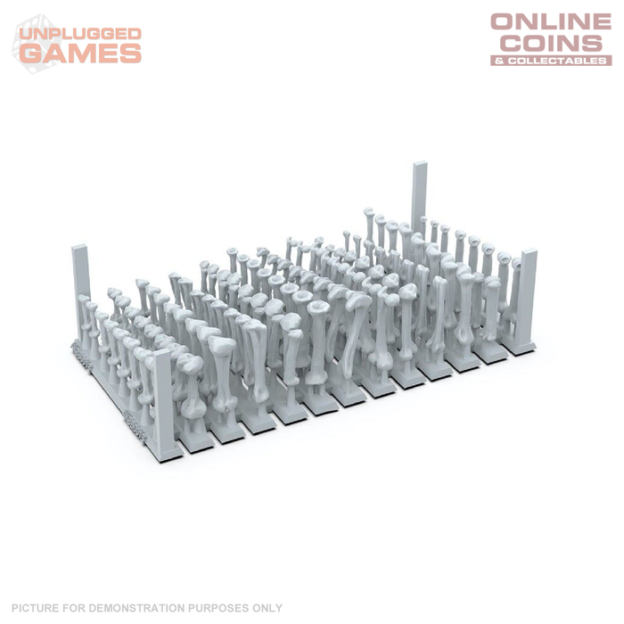 AK Interactive - Basing Bits - Human Bones - 120 Pieces