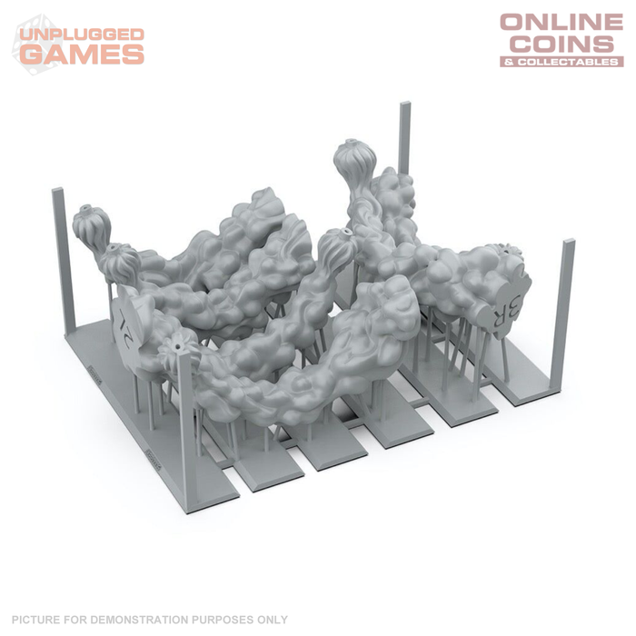 AK Interactive - Basing Bits - Jump-Pack Trail Fx - 6 Pieces