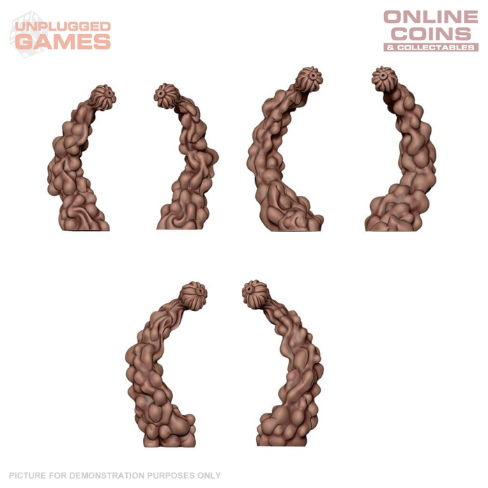 AK Interactive - Basing Bits - Jump-Pack Trail Fx - 6 Pieces