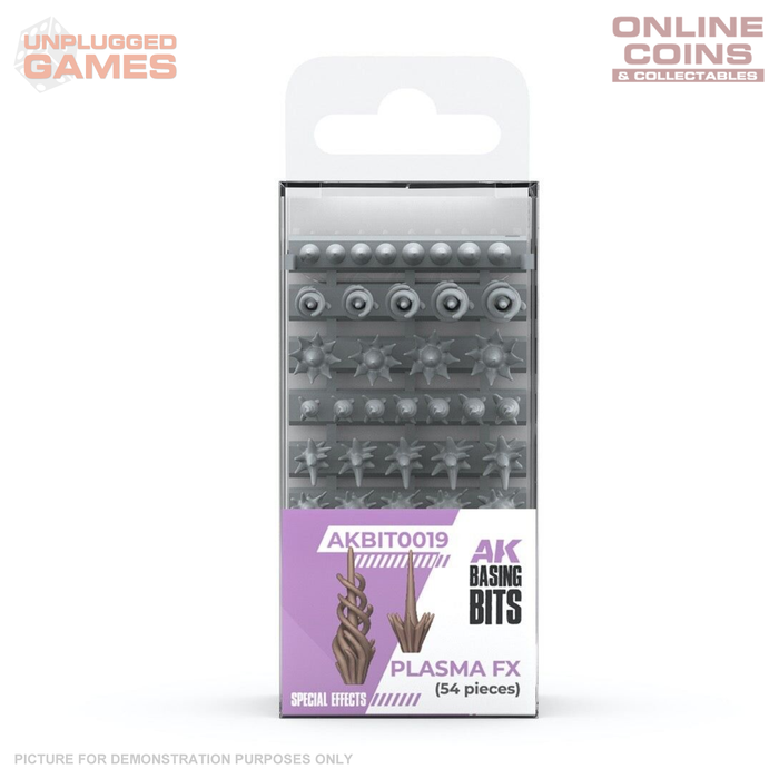 AK Interactive - Basing Bits - Plasma Fx - 54 Pieces