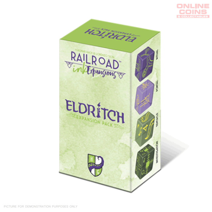 Railroad Ink - Challenge Dice Expansion - Eldritch Cthulhu Pack