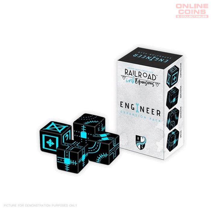 Railroad Ink - Challenge Dice Expansion - Engineer Pack