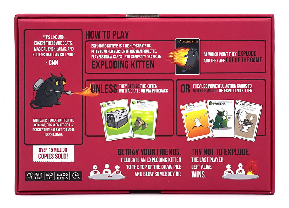 Exploding Kittens - NSFW EDITION