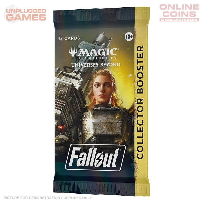 Magic The Gathering - Fallout Collector Booster Pack of 15 Cards