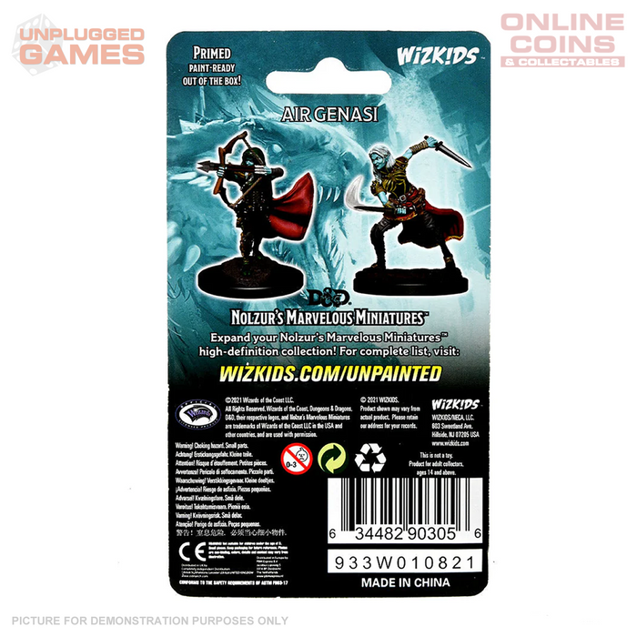D&D Nolzurs Marvelous Unpainted Miniatures Air Genasi Female