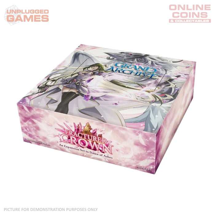 Grand Archive TCG Fractured Crown Booster Box - Box Of 20 Boosters