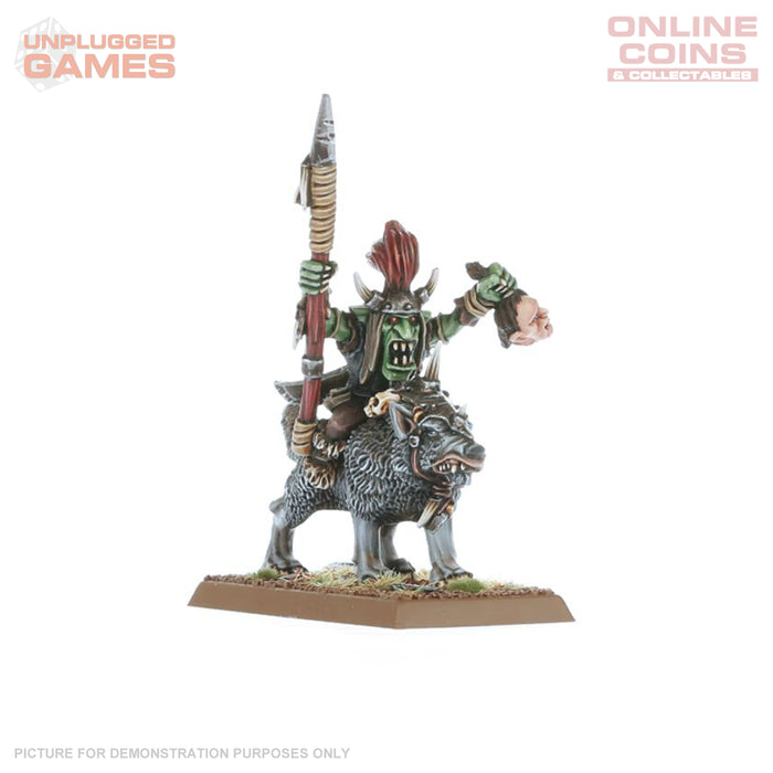 Warhammer The Old World - Goblin Wolf Rider Bosses