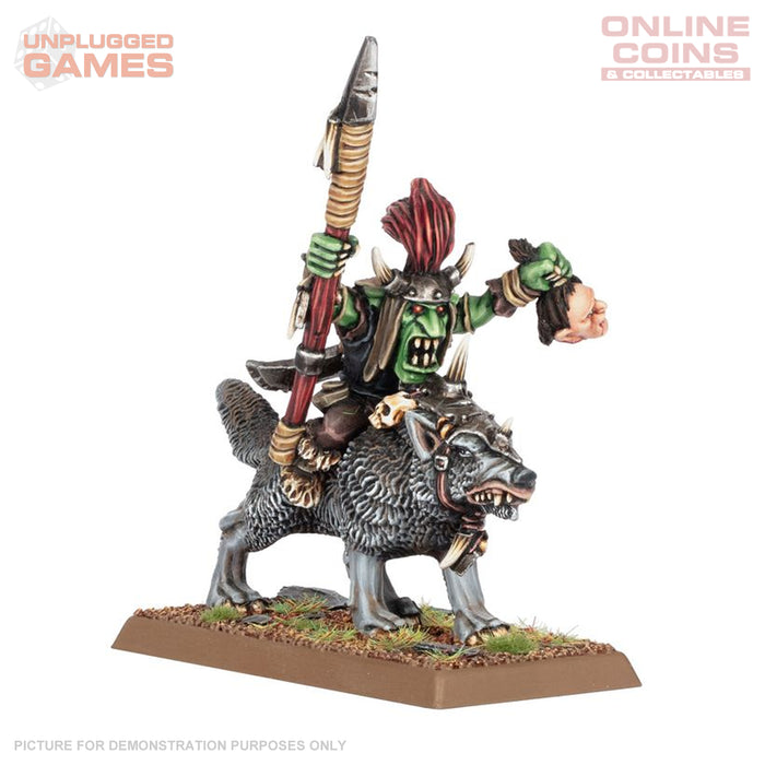 Warhammer The Old World - Goblin Wolf Rider Bosses