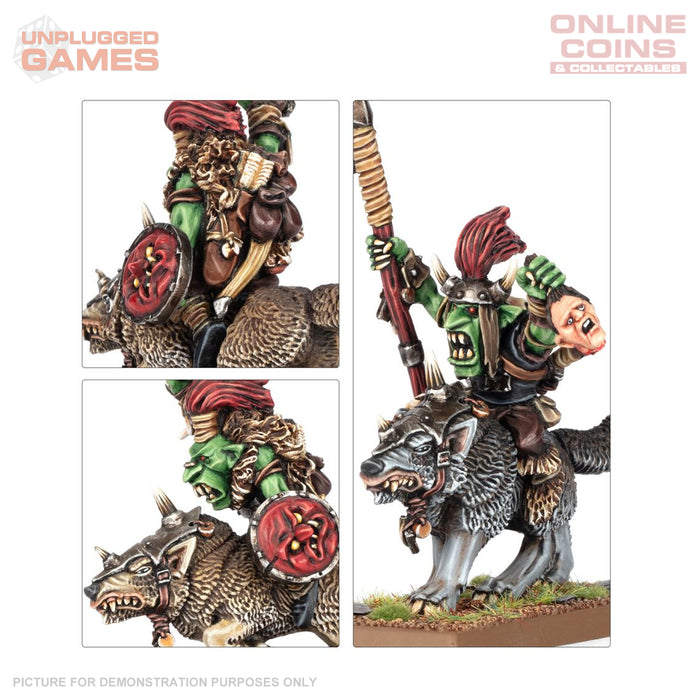 Warhammer The Old World - Goblin Wolf Rider Bosses