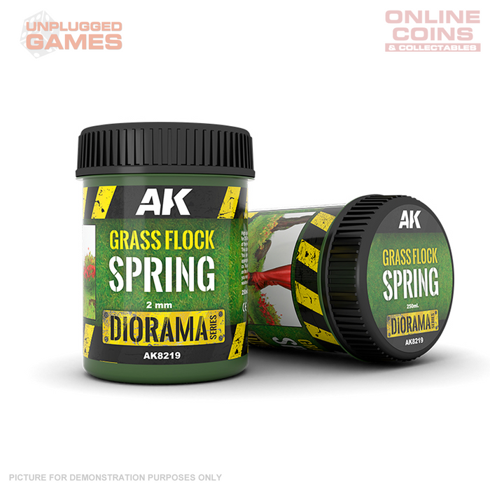 AK Interactive - Vegetation - Grass Flock 2mm Spring