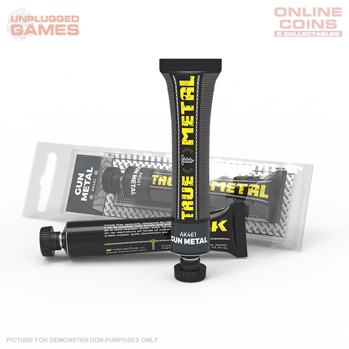 AK Interactive - Metallics - True Metal Gun Metal 30ml