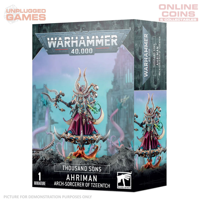 Warhammer 40,000 - Thousand Sons Ahriman Arch-Sorcerer of Tzeentch