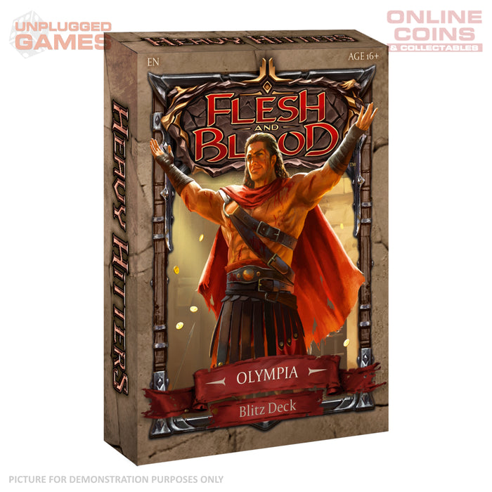 Flesh and Blood Heavy Hitters - Sealed Blitz Deck - OLYMPIA