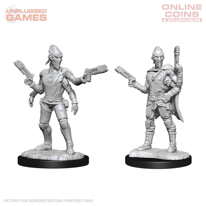 Starfinder Deep Cuts Unpainted Miniatures - Kasatha Operative