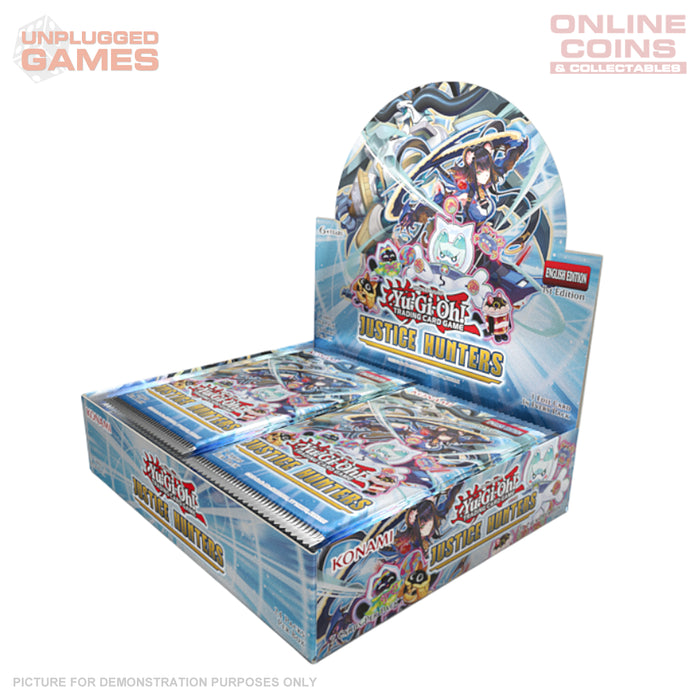 Yu-Gi-Oh! - Justice Hunters SEALED Booster BOX (Display of 24)