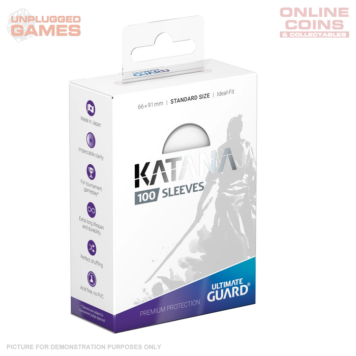 Ultimate Guard KATANA Sleeves - Transparent (CLEAR)