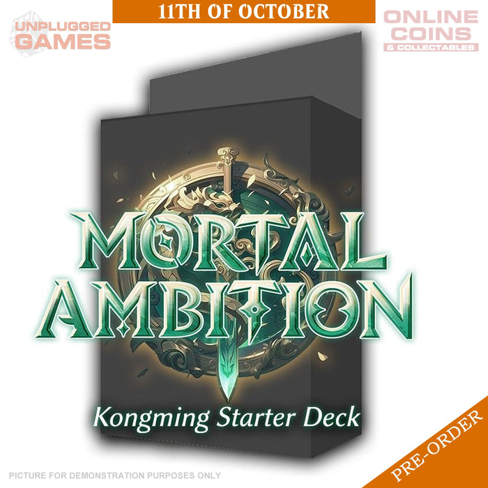 Grand Archive TCG - Mortal Ambition - Starter Deck - Kongming - PRE-ORDER