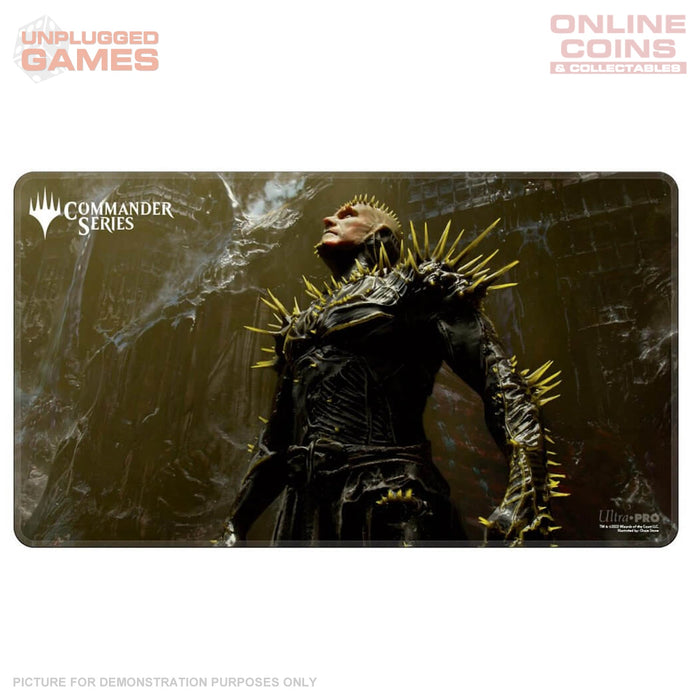 ULTRA PRO Magic: The Gathering - PLAY MAT - Commander Series Mono Color - K'rrik Stitched Edge Playmat