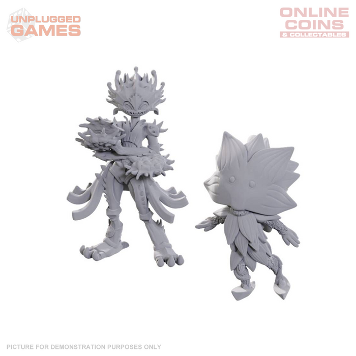 Pathfinder Battles Deep Cuts - Lotus Leshy and Flytrap Leshy