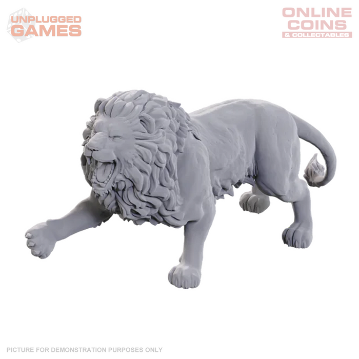 WizKids Deep Cuts - Stone Lion/Animated Stone Lion