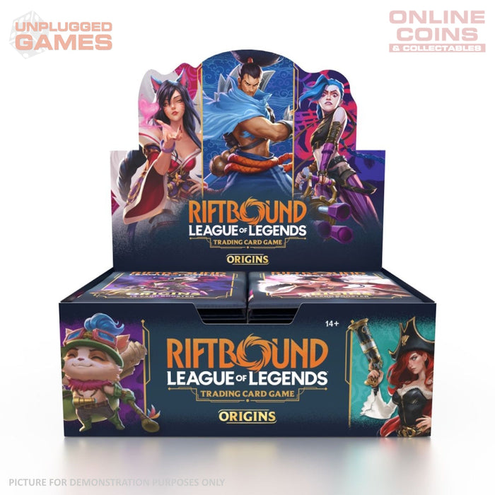 Riftbound League of Legends TCG – Booster BOX – Set One Origins
