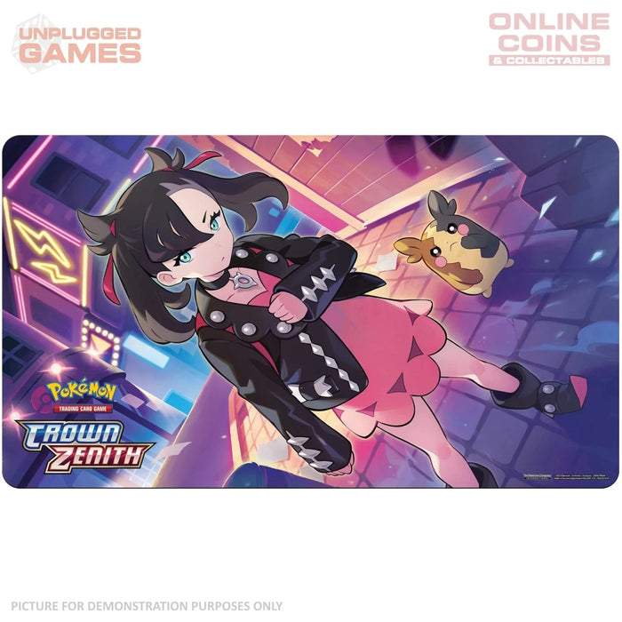 Pokemon Crown Zenith Playmat - Marnie And Morpeko